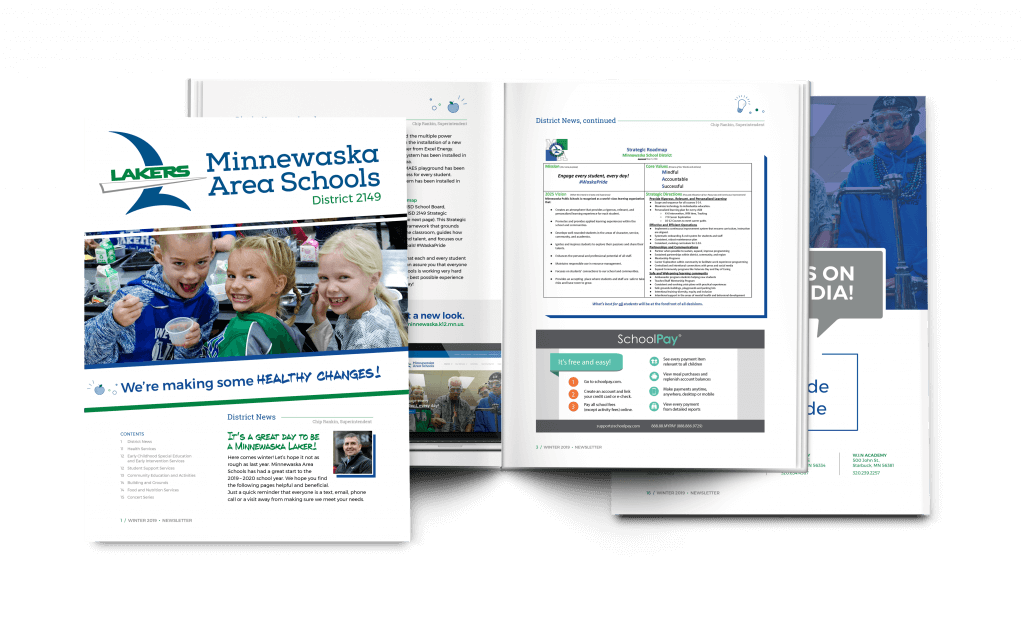 Minnewaska Area Schools newsletter