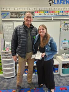 MAES First Grade Teacher, Mrs. Mary Johnsrud, Honored